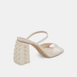 JEMMY PEARL HEELS VANILLA SILK(Jemmy Pearl Heels Vanilla Silk) -Dolce Vita Sale Store DOLCEVITA HEELS JEMMYPEARL VANILLASILK 03