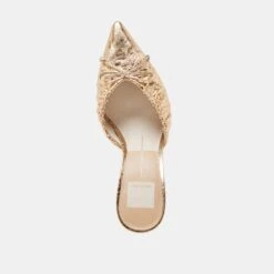 KAIRI HEELS GOLD DISTRESSED LEATHER(Kairi Heels Gold Distressed Leather) -Dolce Vita Sale Store DOLCEVITA HEELS KAIRI GOLD DISTRESSED LEATHER 06