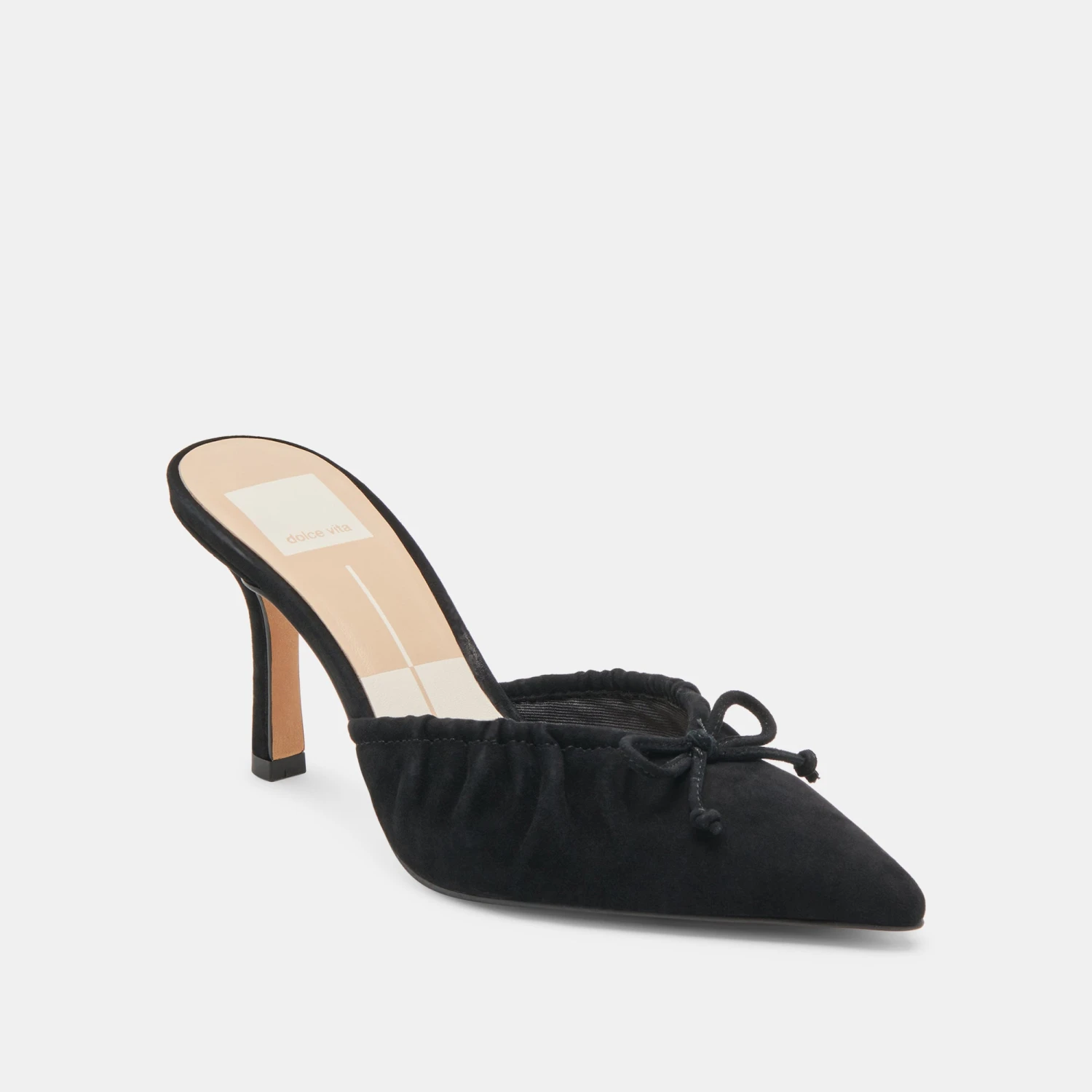 KAIRI HEELS ONYX SUEDE(Kairi heels onyx suede) KAIRI HEELS ONYX SUEDE(Kairi Heels Onyx Suede) -Dolce Vita Sale Store DOLCEVITA HEELS KAIRI ONYX SUEDE 01
