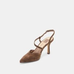 KAMRA HEELS DK BROWN SUEDE(Kamra Heels Dk Brown Suede) -Dolce Vita Sale Store DOLCEVITA HEELS KAMRA DKBROWNSUEDE 09