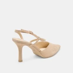 KAMRA HEELS CAMEL SUEDE(Kamra Heels Camel Suede) -Dolce Vita Sale Store DOLCEVITA HEELS KAMRA LTBROWNSUEDE 03