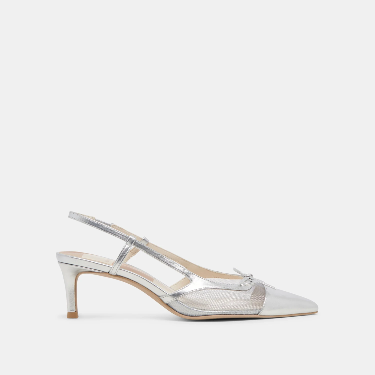 KANDI HEELS SILVER MESH(Kandi heels silver mesh) KANDI HEELS SILVER MESH(Kandi Heels Silver Mesh) -Dolce Vita Sale Store DOLCEVITA HEELS KANDI SILVERMESH 02