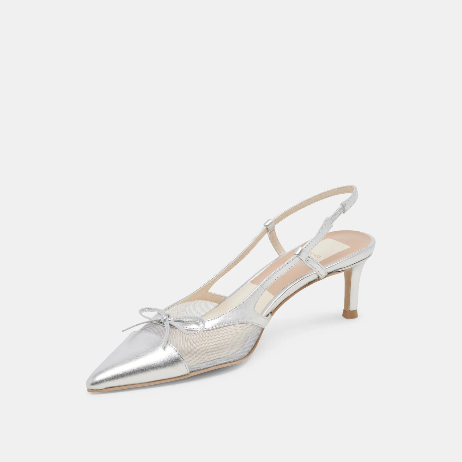 KANDI HEELS SILVER MESH(Kandi heels silver mesh) KANDI HEELS SILVER MESH(Kandi Heels Silver Mesh) -Dolce Vita Sale Store DOLCEVITA HEELS KANDI SILVERMESH 08