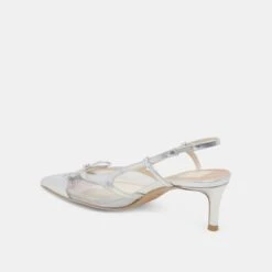 KANDI HEELS SILVER MESH(Kandi Heels Silver Mesh) 8 KANDI HEELS SILVER MESH(Kandi Heels Silver Mesh) -Dolce Vita Sale Store DOLCEVITA HEELS KANDI SILVERMESH 09