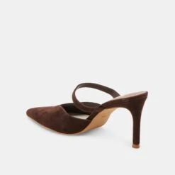 KANIKA HEELS DK BROWN SUEDE(Kanika Heels Dk Brown Suede) 8 KANIKA HEELS DK BROWN SUEDE(Kanika Heels Dk Brown Suede) -Dolce Vita Sale Store DOLCEVITA HEELS KANIKA DKBROWNSUEDE 08