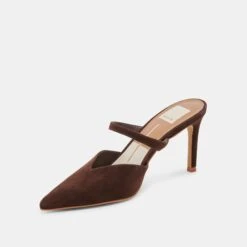 KANIKA HEELS DK BROWN SUEDE(Kanika Heels Dk Brown Suede) 7 KANIKA HEELS DK BROWN SUEDE(Kanika Heels Dk Brown Suede) -Dolce Vita Sale Store DOLCEVITA HEELS KANIKA DKBROWNSUEDE 09