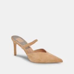 Dolce Vita KANIKA HEELS TAN SUEDE(Kanika Heels Tan Suede) -Dolce Vita Sale Store DOLCEVITA HEELS KANIKA TANSUEDE 01