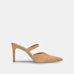 Dolce Vita KANIKA HEELS TAN SUEDE(Kanika Heels Tan Suede)