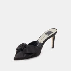 KAYLI HEELS ONYX SATIN(Kayli Heels Onyx Satin) 8 KAYLI HEELS ONYX SATIN(Kayli Heels Onyx Satin) -Dolce Vita Sale Store DOLCEVITA HEELS KAYLI BLACKSATIN 08