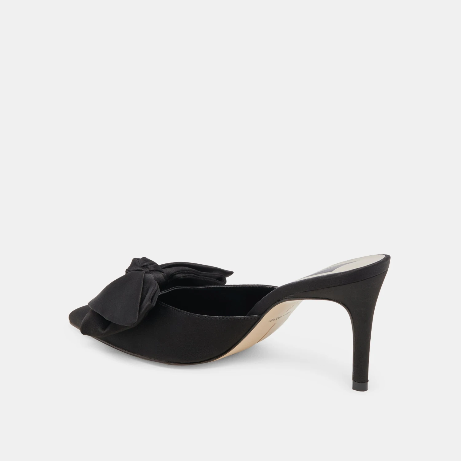 KAYLI HEELS ONYX SATIN(Kayli heels onyx satin) KAYLI HEELS ONYX SATIN(Kayli Heels Onyx Satin) -Dolce Vita Sale Store DOLCEVITA HEELS KAYLI BLACKSATIN 09