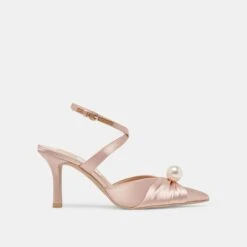 KAYSEY HEELS LT BLUSH SATIN(Kaysey Heels Lt Blush Satin)
