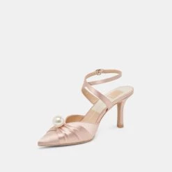 KAYSEY HEELS LT BLUSH SATIN(Kaysey Heels Lt Blush Satin) -Dolce Vita Sale Store DOLCEVITA HEELS KAYSEY BLUSHSATIN 08