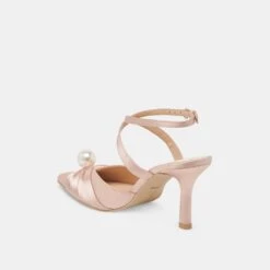 KAYSEY HEELS LT BLUSH SATIN(Kaysey Heels Lt Blush Satin) -Dolce Vita Sale Store DOLCEVITA HEELS KAYSEY BLUSHSATIN 09