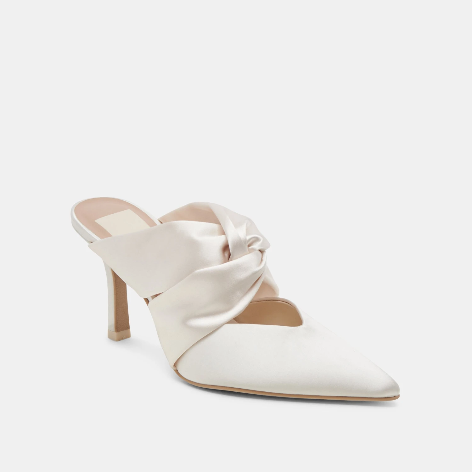KELSY HEELS CREME SATIN(Kelsy heels creme satin) KELSY HEELS CREME SATIN(Kelsy Heels Creme Satin) -Dolce Vita Sale Store DOLCEVITA HEELS KELSY CREME SATIN 01