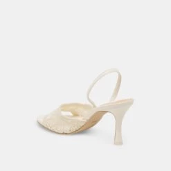 LARRA HEELS WHITE CROCHET(Larra Heels White Crochet) 6 LARRA HEELS WHITE CROCHET(Larra Heels White Crochet) -Dolce Vita Sale Store DOLCEVITA HEELS LARRA WHITECROCHET 09