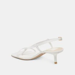 LAURY HEELS TRUE WHITE LEATHER(Laury Heels True White Leather) 6 LAURY HEELS TRUE WHITE LEATHER(Laury Heels True White Leather) -Dolce Vita Sale Store DOLCEVITA HEELS LAURY TRUEWHITELEATHER 09