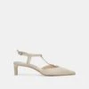 LAVON HEELS IVORY LEATHER(Lavon Heels Ivory Leather) 1 LAVON HEELS IVORY LEATHER(Lavon Heels Ivory Leather) -Dolce Vita Sale Store DOLCEVITA HEELS LAVON IVORYLEATHER 02