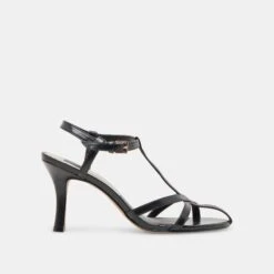 LIANE HEELS MIDNIGHT CRINKLE PATENT(Liane Heels Midnight Crinkle Patent)
