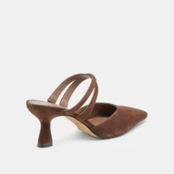 LINORE HEELS DK BROWN SUEDE(Linore Heels Dk Brown Suede) -Dolce Vita Sale Store DOLCEVITA HEELS LINORE DK BROWNSUEDE 03