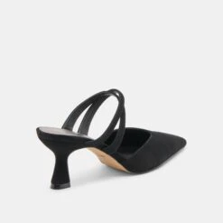 LINORE HEELS ONYX SUEDE(Linore Heels Onyx Suede) -Dolce Vita Sale Store DOLCEVITA HEELS LINORE ONYX SUEDE 03