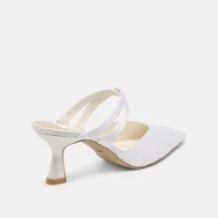 LINORE HEELS TRUE WHITE SATIN(Linore Heels True White Satin) -Dolce Vita Sale Store DOLCEVITA HEELS LINORE TRUE WHITE SATIN 03