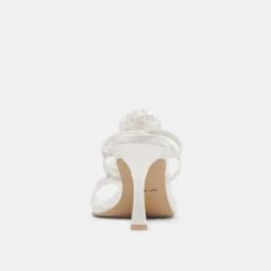 LINZY HEELS TRUE WHITE SATIN(Linzy Heels True White Satin) -Dolce Vita Sale Store DOLCEVITA HEELS LINZY TRUEWHITESATIN 05