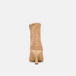 LONNI BOOTIES LIGHT TAN WOVEN LEATHER(Lonni Booties Light Tan Woven Leather) 9 LONNI BOOTIES LIGHT TAN WOVEN LEATHER(Lonni Booties Light Tan Woven Leather) -Dolce Vita Sale Store DOLCEVITA HEELS LONNI LIGHTTANWOVENLEATHER 05