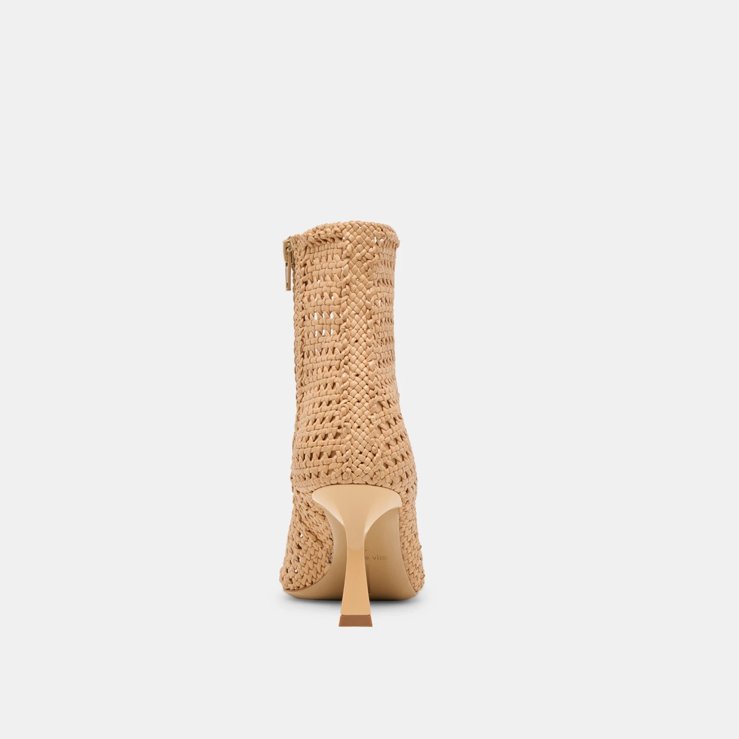 LONNI BOOTIES LIGHT TAN WOVEN LEATHER(Lonni booties light tan woven leather) LONNI BOOTIES LIGHT TAN WOVEN LEATHER(Lonni Booties Light Tan Woven Leather) -Dolce Vita Sale Store DOLCEVITA HEELS LONNI LIGHTTANWOVENLEATHER 05