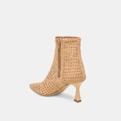LONNI BOOTIES LIGHT TAN WOVEN LEATHER(Lonni Booties Light Tan Woven Leather) 7 LONNI BOOTIES LIGHT TAN WOVEN LEATHER(Lonni Booties Light Tan Woven Leather) -Dolce Vita Sale Store DOLCEVITA HEELS LONNI LIGHTTANWOVENLEATHER 09