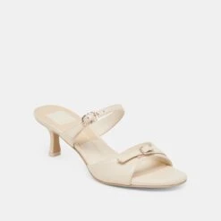LORALI HEELS CREME LEATHER(Lorali Heels Creme Leather) -Dolce Vita Sale Store DOLCEVITA HEELS LORALI CREMELEATHER 01