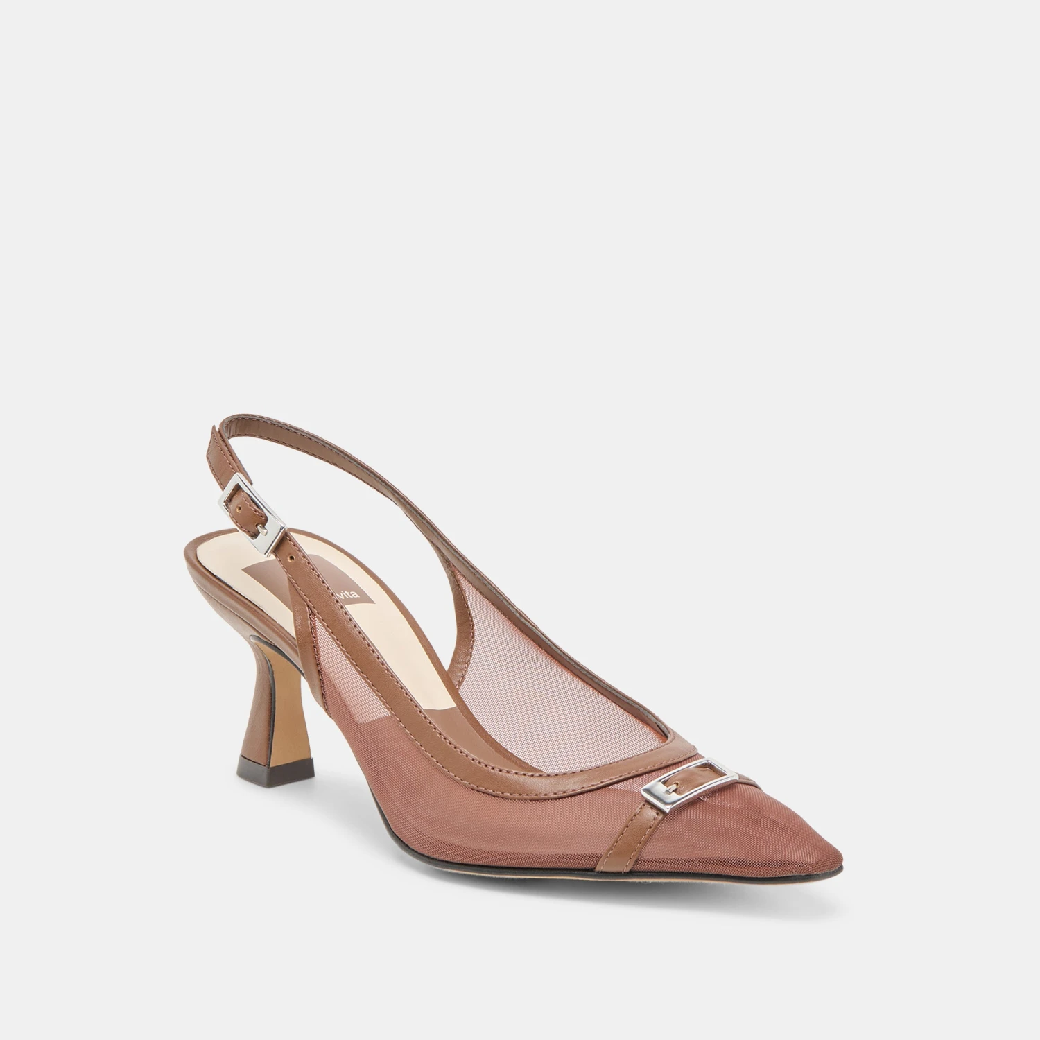 LORINE HEELS ESPRESSO MESH(Lorine heels espresso mesh) LORINE HEELS ESPRESSO MESH(Lorine Heels Espresso Mesh) -Dolce Vita Sale Store DOLCEVITA HEELS LORINE ESPRESSO MESH 01