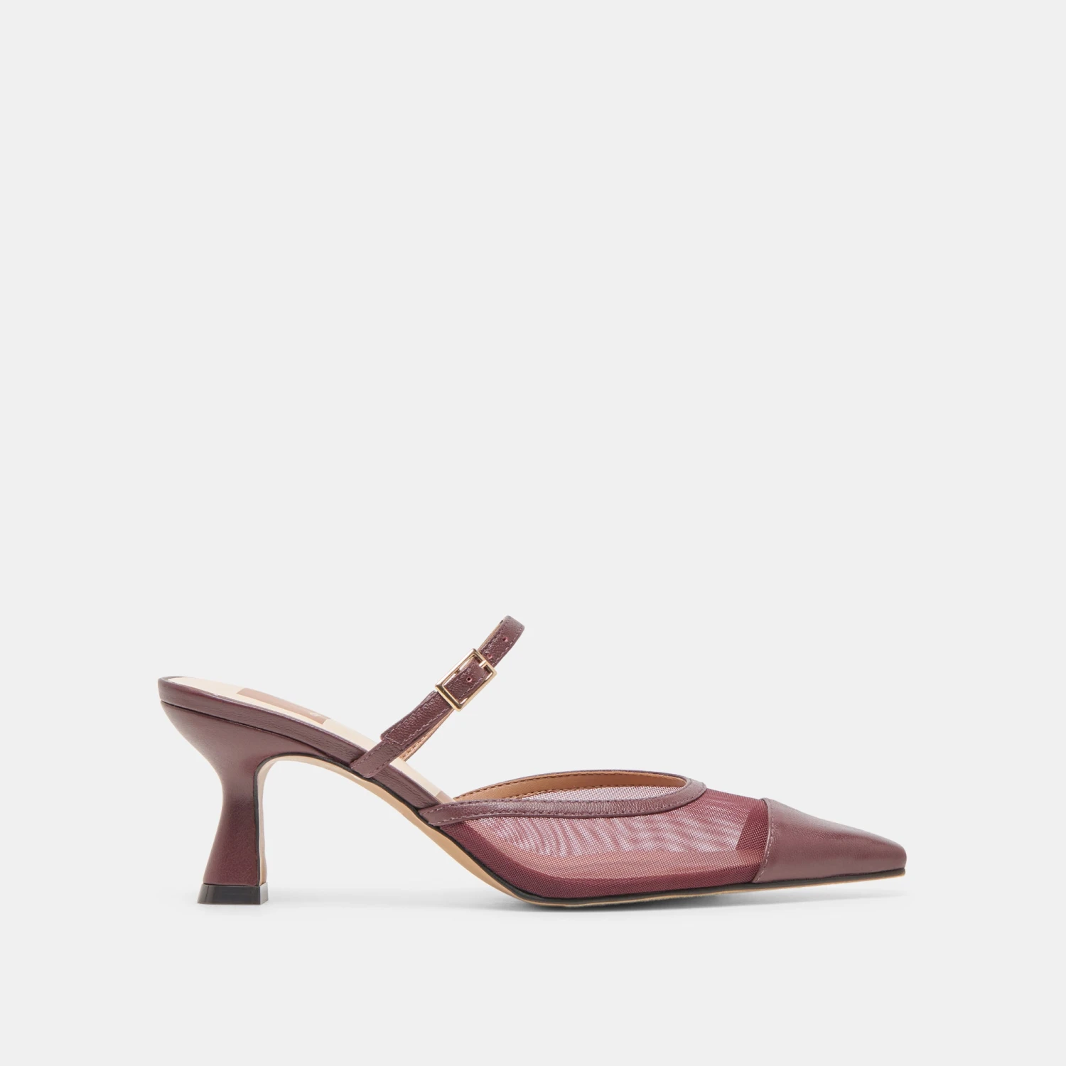 LOYD HEELS BURGUNDY MESH(Loyd heels burgundy mesh) LOYD HEELS BURGUNDY MESH(Loyd Heels Burgundy Mesh) -Dolce Vita Sale Store DOLCEVITA HEELS LOYD BURGUNDY MESH 02