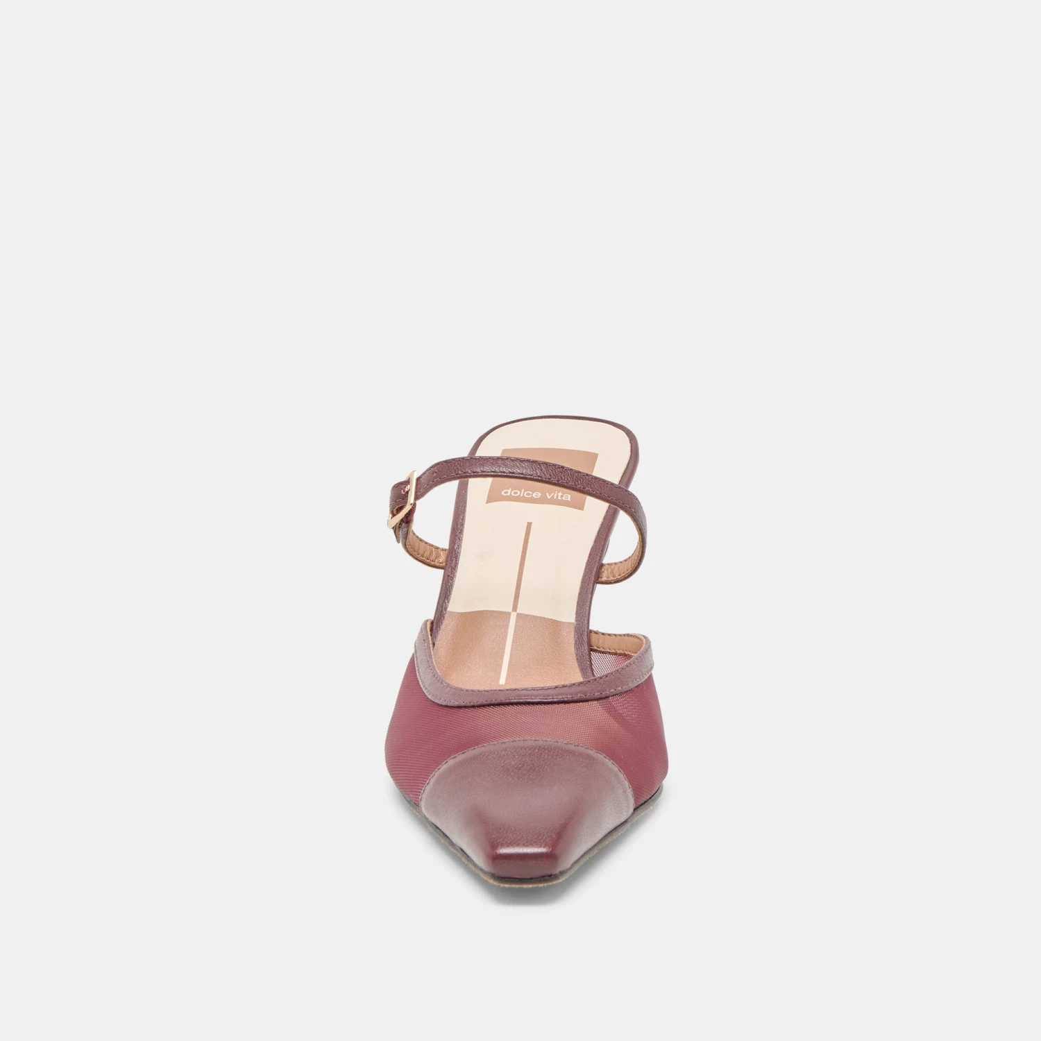 LOYD HEELS BURGUNDY MESH(Loyd heels burgundy mesh) LOYD HEELS BURGUNDY MESH(Loyd Heels Burgundy Mesh) -Dolce Vita Sale Store DOLCEVITA HEELS LOYD BURGUNDY MESH 04