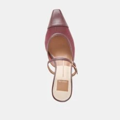 LOYD HEELS BURGUNDY MESH(Loyd Heels Burgundy Mesh) 9 LOYD HEELS BURGUNDY MESH(Loyd Heels Burgundy Mesh) -Dolce Vita Sale Store DOLCEVITA HEELS LOYD BURGUNDY MESH 06