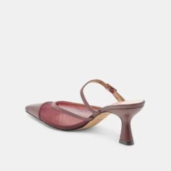 LOYD HEELS BURGUNDY MESH(Loyd Heels Burgundy Mesh) 6 LOYD HEELS BURGUNDY MESH(Loyd Heels Burgundy Mesh) -Dolce Vita Sale Store DOLCEVITA HEELS LOYD BURGUNDY MESH 07