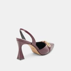 MALIK HEELS CRANBERRY CRINKLE PATENT(Malik Heels Cranberry Crinkle Patent) -Dolce Vita Sale Store DOLCEVITA HEELS MALIK CRANBERRYCRINKLEPATENT 03