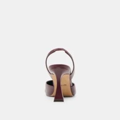 MALIK HEELS CRANBERRY CRINKLE PATENT(Malik Heels Cranberry Crinkle Patent) -Dolce Vita Sale Store DOLCEVITA HEELS MALIK CRANBERRYCRINKLEPATENT 05