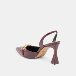 MALIK HEELS CRANBERRY CRINKLE PATENT(Malik Heels Cranberry Crinkle Patent) -Dolce Vita Sale Store DOLCEVITA HEELS MALIK CRANBERRYCRINKLEPATENT 08