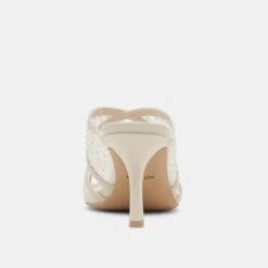 MANDEL PEARL HEELS IVORY MESH(Mandel Pearl Heels Ivory Mesh) 10 MANDEL PEARL HEELS IVORY MESH(Mandel Pearl Heels Ivory Mesh) -Dolce Vita Sale Store DOLCEVITA HEELS MANDELPEARL IVORYMESH 05