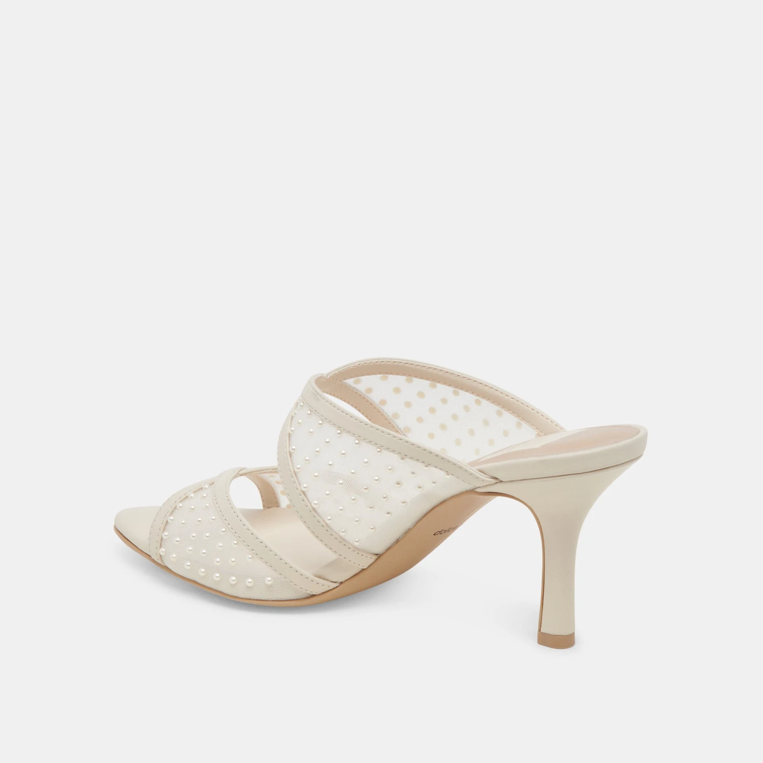 MANDEL PEARL HEELS IVORY MESH(Mandel pearl heels ivory mesh) MANDEL PEARL HEELS IVORY MESH(Mandel Pearl Heels Ivory Mesh) -Dolce Vita Sale Store DOLCEVITA HEELS MANDELPEARL IVORYMESH 09