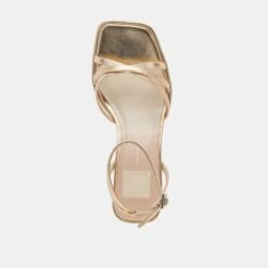 MANJI HEELS LIGHT GOLD METALLIC LEATHER(Manji Heels Light Gold Metallic Leather) 9 MANJI HEELS LIGHT GOLD METALLIC LEATHER(Manji Heels Light Gold Metallic Leather) -Dolce Vita Sale Store DOLCEVITA HEELS MANJI LIGHTGOLDMETALLICLEATHER 06