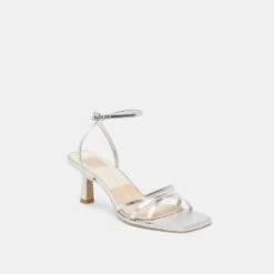 Front Page -Dolce Vita Sale Store DOLCEVITA HEELS MANJI SILVERMETALLICLEATHER 01