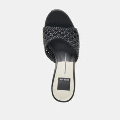 MARGOE HEELS BLACK WOVEN STELLA(Margoe Heels Black Woven Stella) 11 MARGOE HEELS BLACK WOVEN STELLA(Margoe Heels Black Woven Stella) -Dolce Vita Sale Store DOLCEVITA HEELS MARGOE BLACKWOVENSTELLA 06