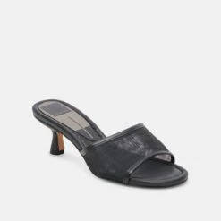 MEEZA HEELS ONYX MESH(Meeza Heels Onyx Mesh) -Dolce Vita Sale Store DOLCEVITA HEELS MEEZA ONYXMESH 01