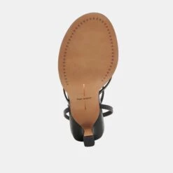 MORAH WIDE HEELS BLACK LEATHER(Morah Wide Heels Black Leather) -Dolce Vita Sale Store DOLCEVITA HEELS MORAH BLACKLEATHER 07 1e58d37a e20c 4f61 86cd fb4b38936e53