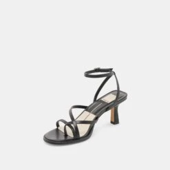 MORAH HEELS BLACK LEATHER(Morah Heels Black Leather) -Dolce Vita Sale Store DOLCEVITA HEELS MORAH BLACKLEATHER 08