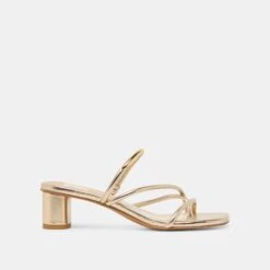 NAIRA HEELS GOLD METALLIC STELLA(Naira Heels Gold Metallic Stella)