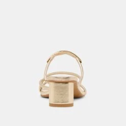 NAIRA HEELS GOLD METALLIC STELLA(Naira Heels Gold Metallic Stella) -Dolce Vita Sale Store DOLCEVITA HEELS NAIRA GOLDMETALLICSTELLA 05