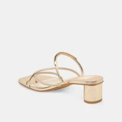 NAIRA HEELS GOLD METALLIC STELLA(Naira Heels Gold Metallic Stella) -Dolce Vita Sale Store DOLCEVITA HEELS NAIRA GOLDMETALLICSTELLA 09