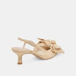 ODELA BOW HEELS NATURAL WOVEN RAFFIA(Odela Bow Heels Natural Woven Raffia) -Dolce Vita Sale Store DOLCEVITA HEELS ODELABOW NATURALRAFFIA 03